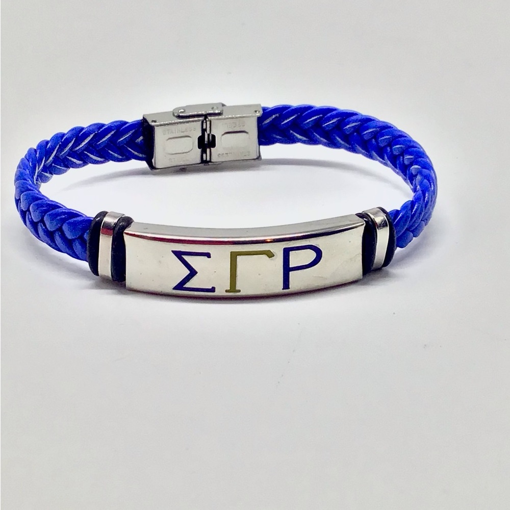 Sigma Gamma Rho leather bracelet